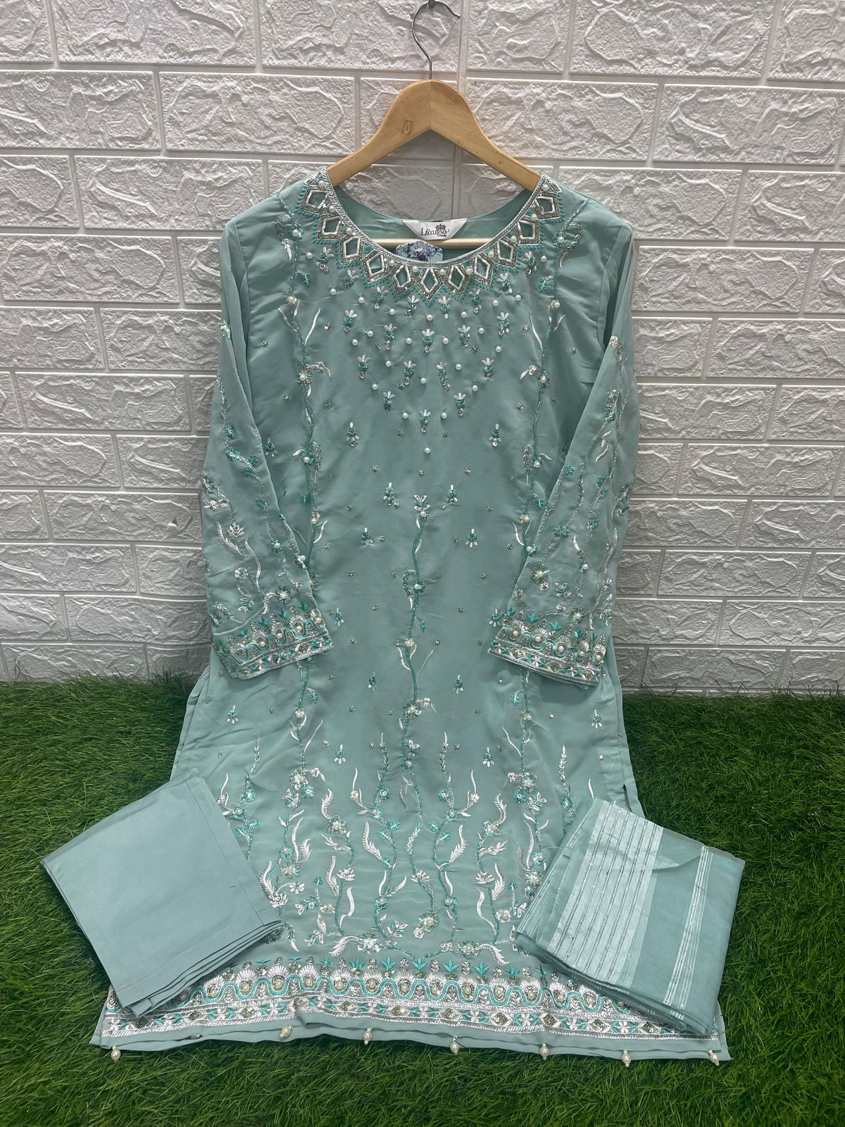 1328 Laxuria Trendz Designer Kurti With Bottom Dupatta Catalog